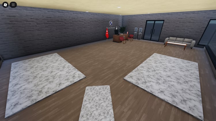 Front entrance of Borusan dealership HQ building