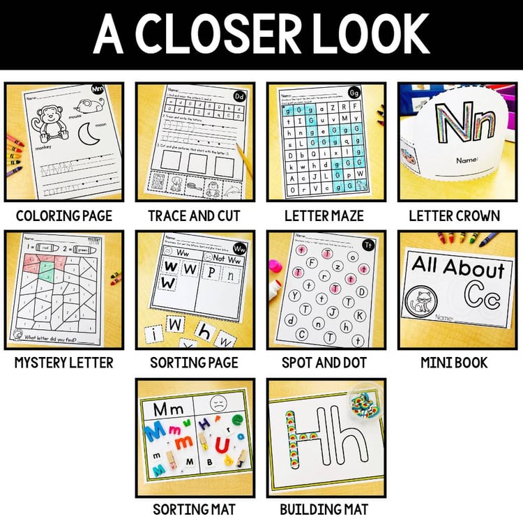 Letter T Activities