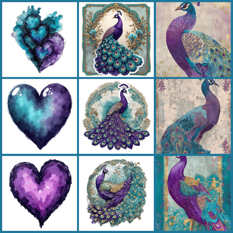 purple clipart, vintage purple, purple stickers, purple fussy cuts, floral clipart, junk journal, scrapbooking paper, vintage stationery, decoupage paper, sublimation PNG, transparent clipart, antique flowers, purple ephemera, high resolution PNG, purple