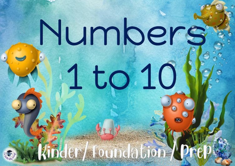 Number Talks 1 to 10 Kindergarten