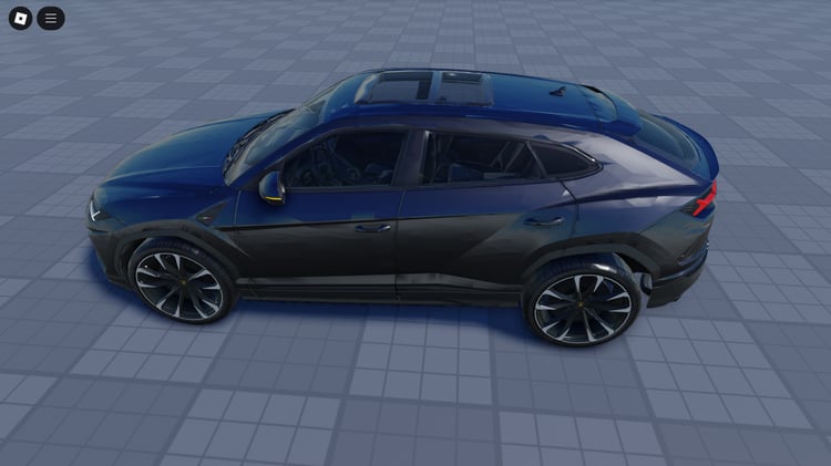 Lamborghini Urus L front view in Roblox