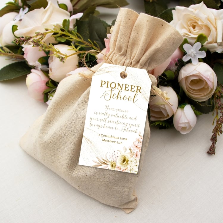 ENGLISH - JW Gift Tags for Pioneer School - To print