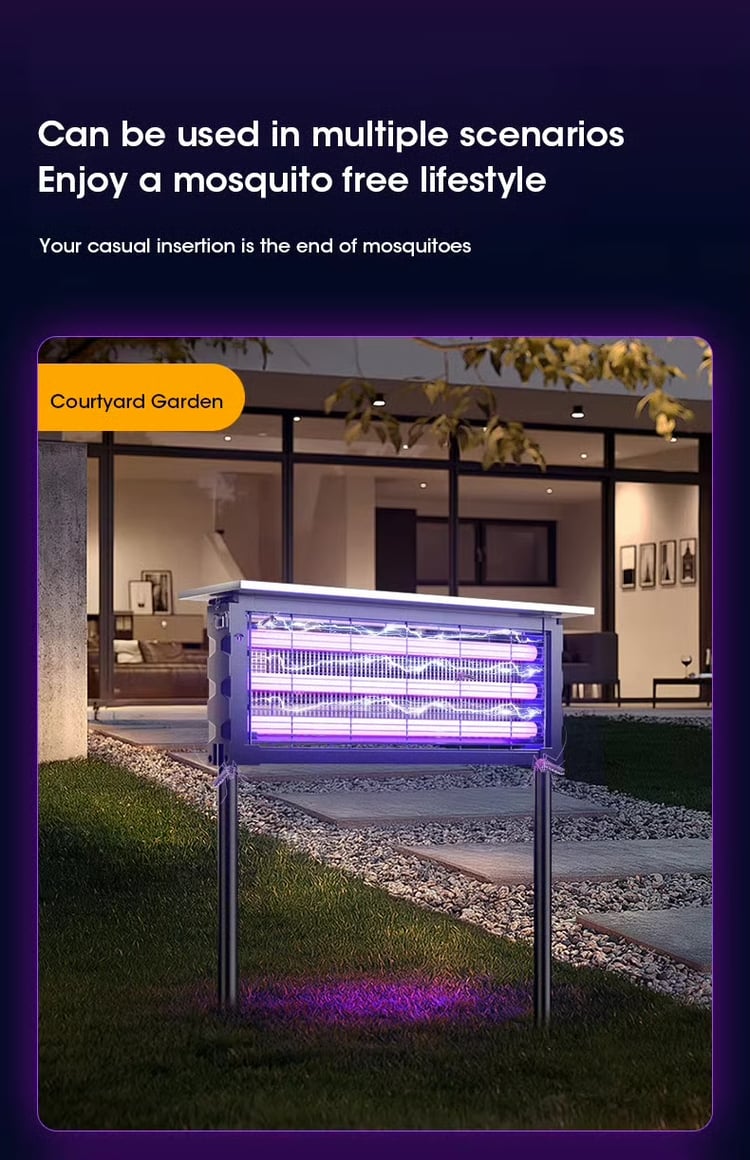 Solar Powered Mosquito Killer Lamp Large