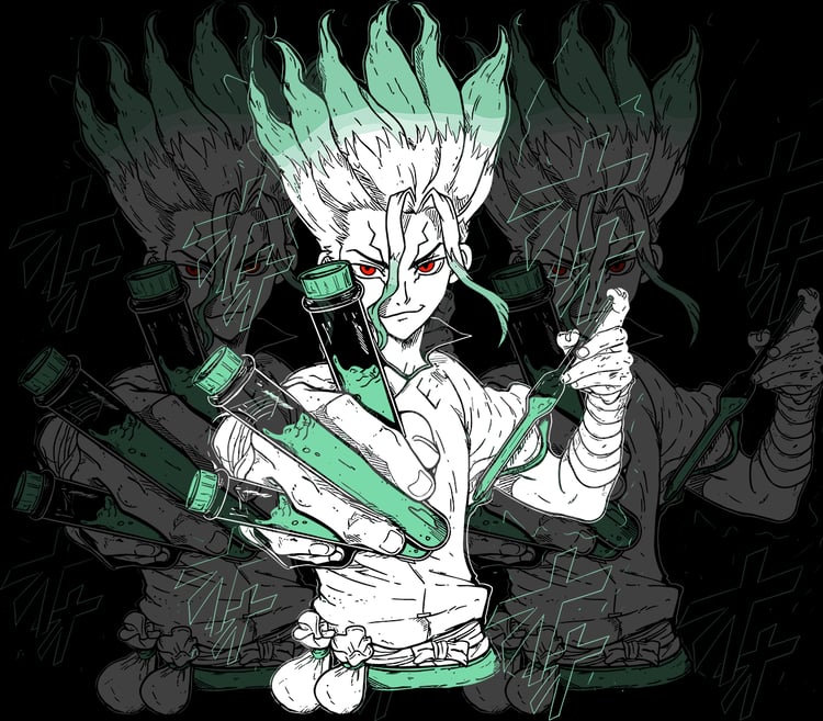 DESIGN ANIME   Dr. Stone