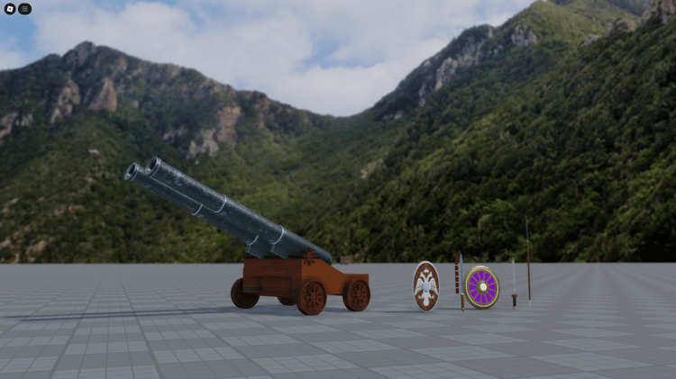 Byzantine-era javelin weapon model preview