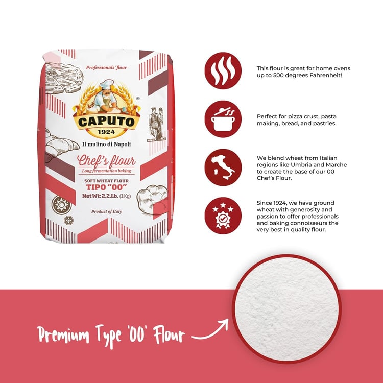 ntimo Caputo Chefs Flour - Italian Double Zero 00