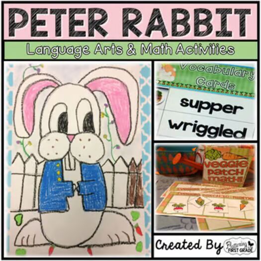 Peter Rabbit Activities for Language Arts & Math