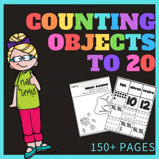 Counting to 20 worksheets