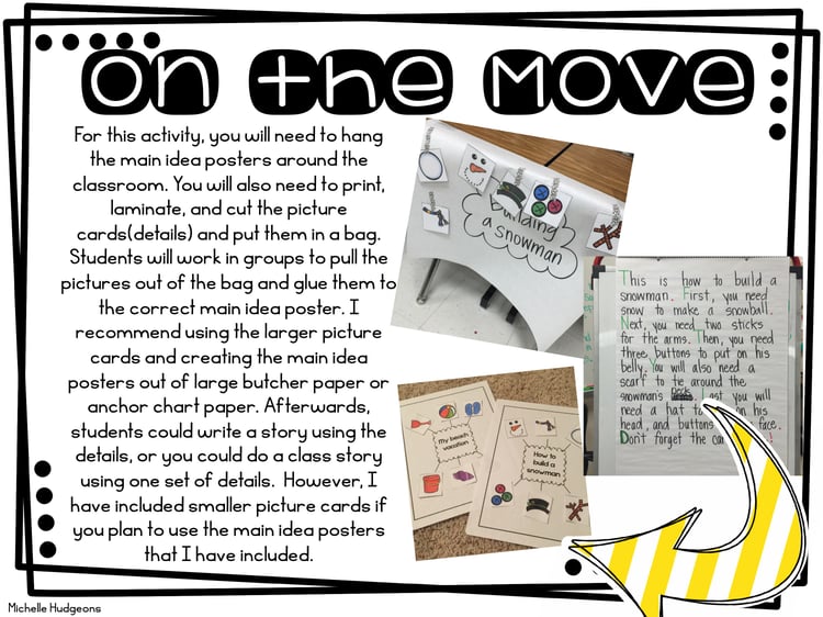 Reading Comprehension, Main Idea