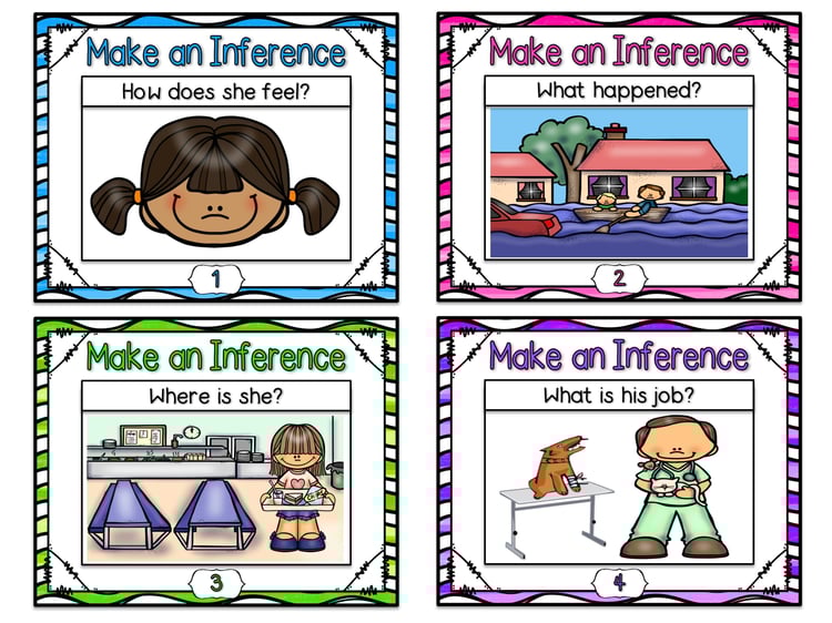 Make an Inference Picture Cards!
