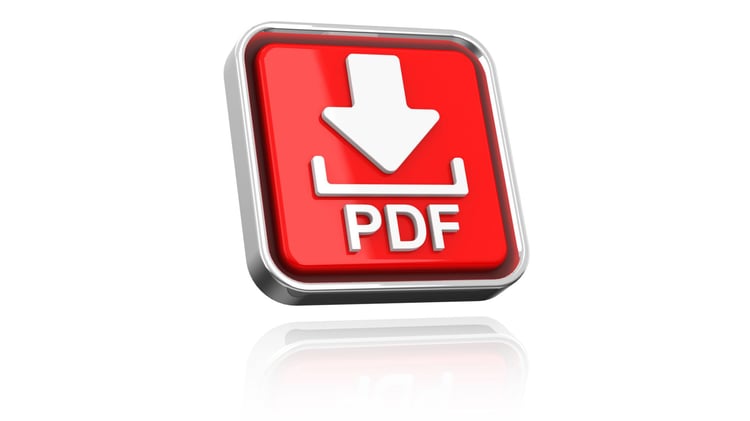 imagen que indica que se descargará un pdf