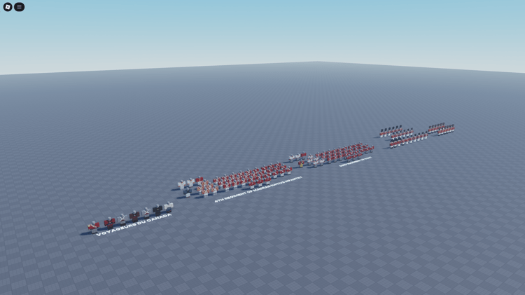 Roblox British Napoleonic regiment uniform pack