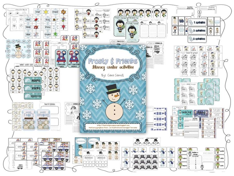 Winter Literacy Centers