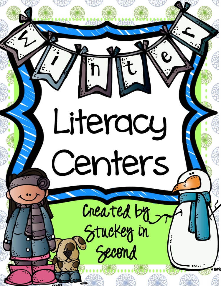 Winter Literacy Centers (5 Centers Included!)