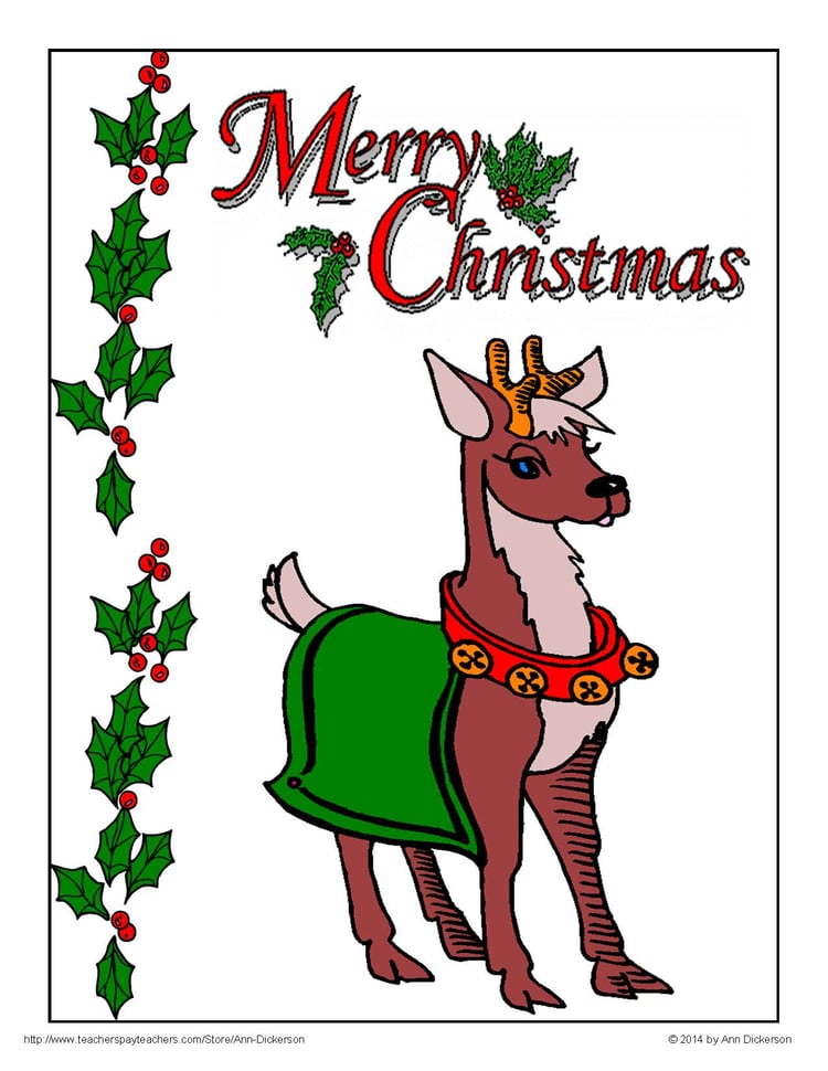 Christmas Writing Activities: Christmas Writing Projects Activity Packet - Color