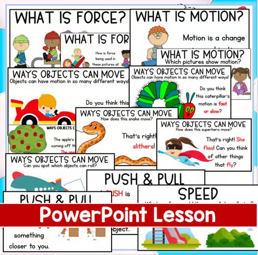 Force and Motion Pushes and Pulls