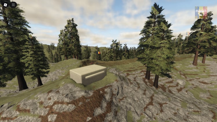 Romanian underground bunker planning room