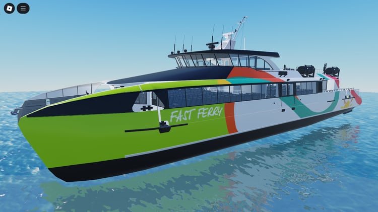 Roblox modern ferry interior