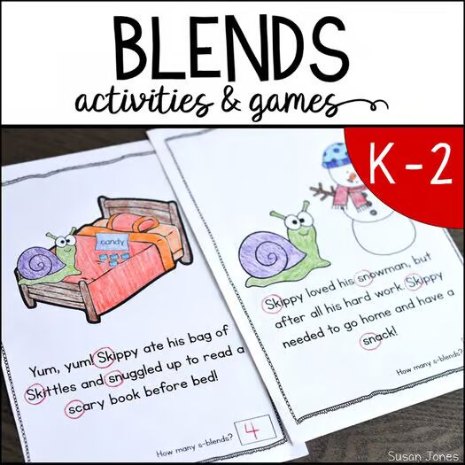 Consonant Blends Activities