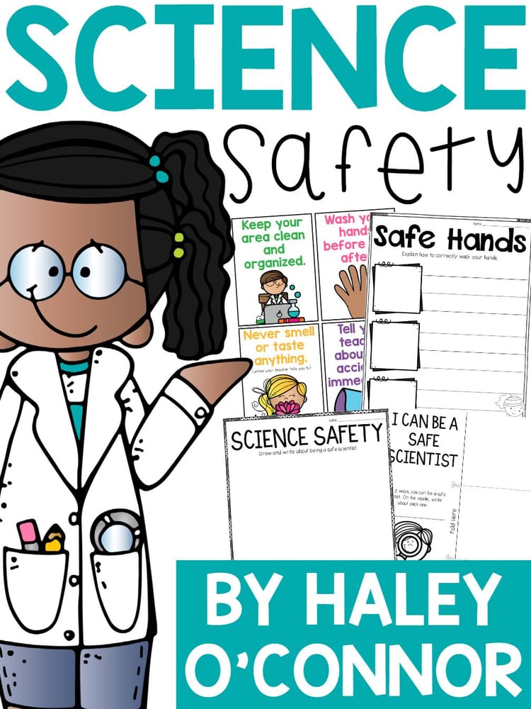 Science Safety Printables, Posters, and Activities