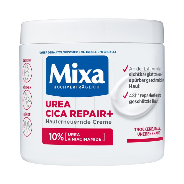 Mixa Urea Cica+ Repair Cream – Intensive Hydration for Dry & Damaged Skin