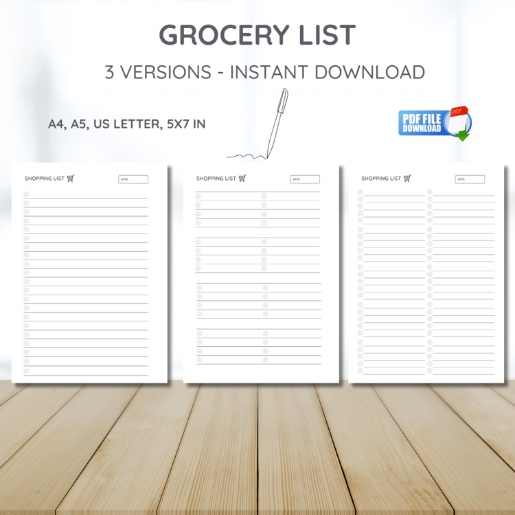 Grocery List