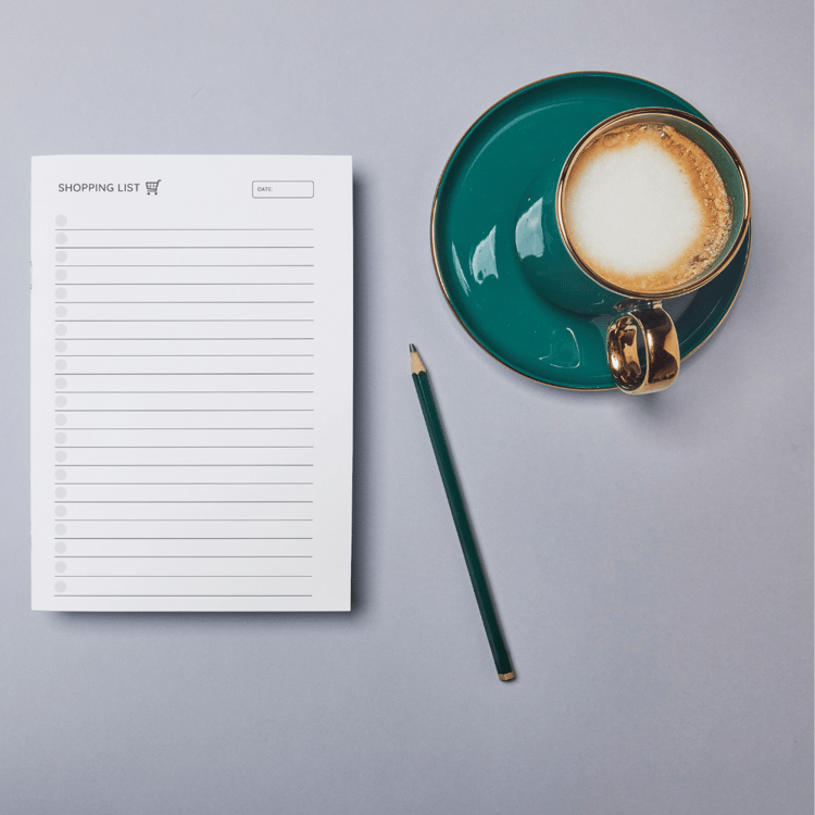 Grocery List printable
