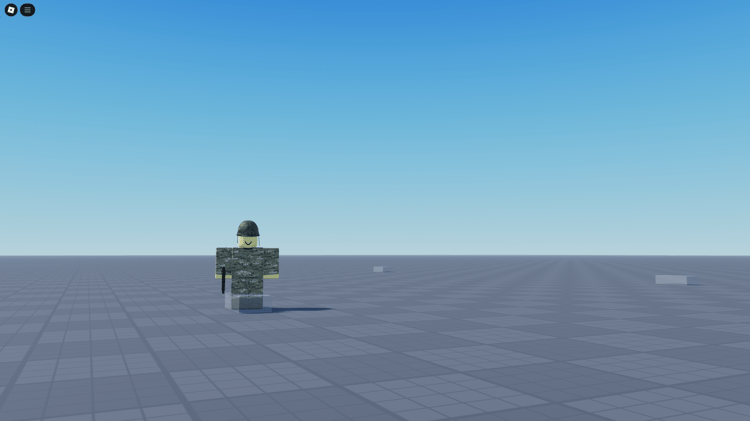 Roblox AI soldier with gun combat