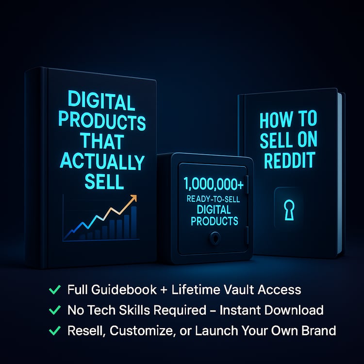 Digital Product Bundle – Launch Guide, Reddit Traffic Strategy, 1M PLR Vault – Commercial Use