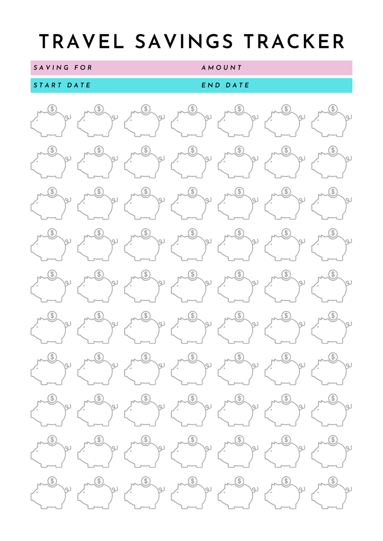Travel Savings Tracker