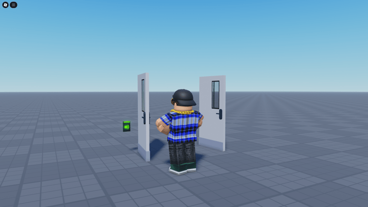 Clearance-level door locking in Roblox