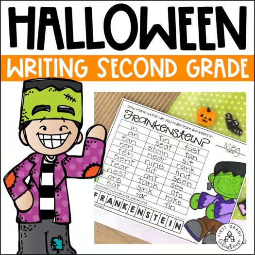 Halloween Writing Prompts 2nd Grade  Halloween Writing Activities