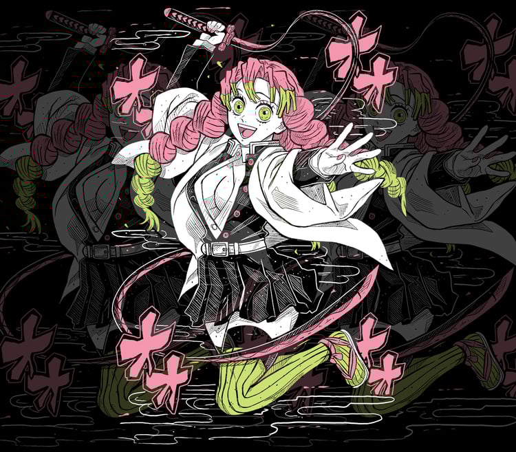 DESIGN ANIME Mitsuri /Demon slayer