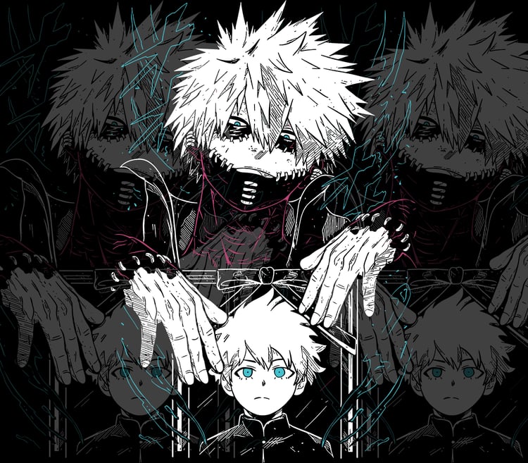 DESIGN ANIME my hero academia / DABI