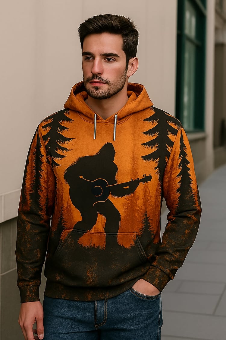 Hoodies That Hit Different Jammin Bigfoot