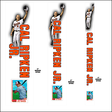 Cal Ripken Jr. Cards Binder Inserts