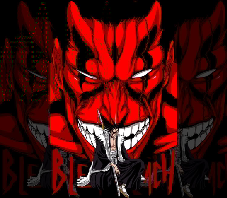 DESIGN ANIME Zaraki bankai