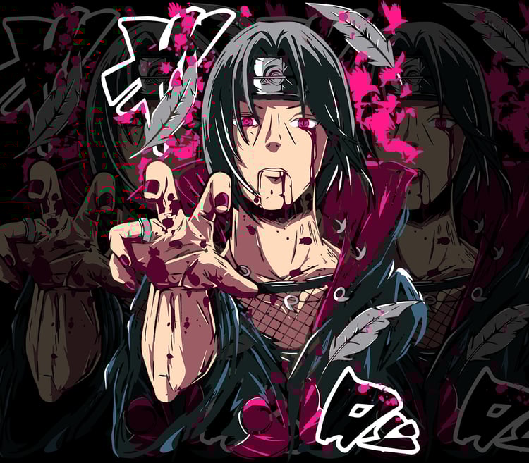 DESIGN ANIME ITACHI