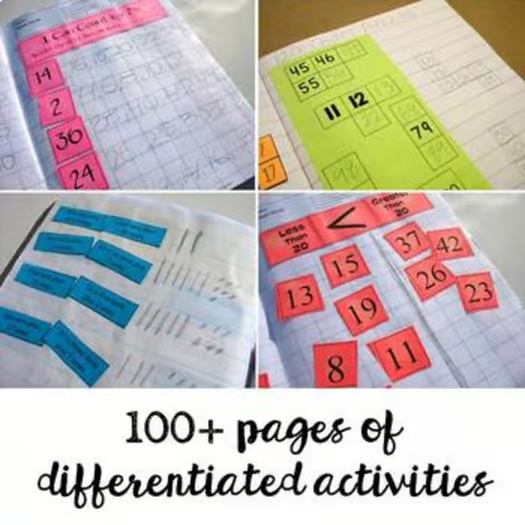 Math Notebooks: First Grade Place Value