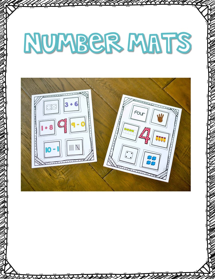 Nifty Numbers {Numbers 1-10}