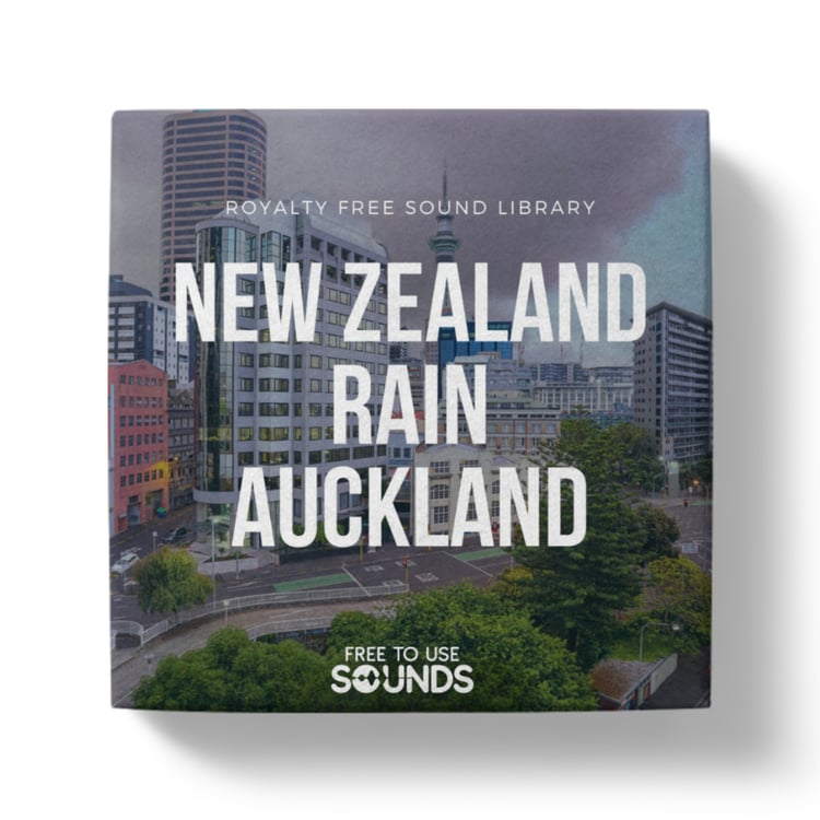 City Rain Sound Effects New Zealand