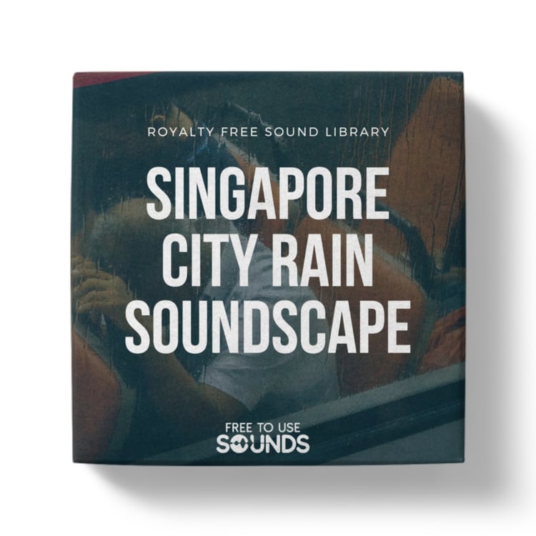 Rain Sounds In The City Singapore