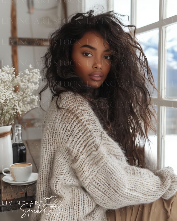 Black women luxury stock photos