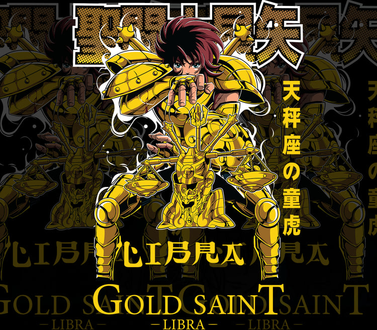 DESIGN ANIME Gold saint /Shoko Libra