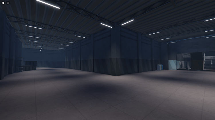 Custom Roblox SCP facility build