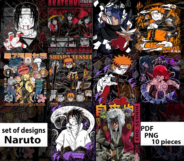 DESIGN ANIME Naruto mix