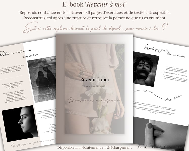 Couverture e-book Revenir à moi – introspection et reconstruction après rupture