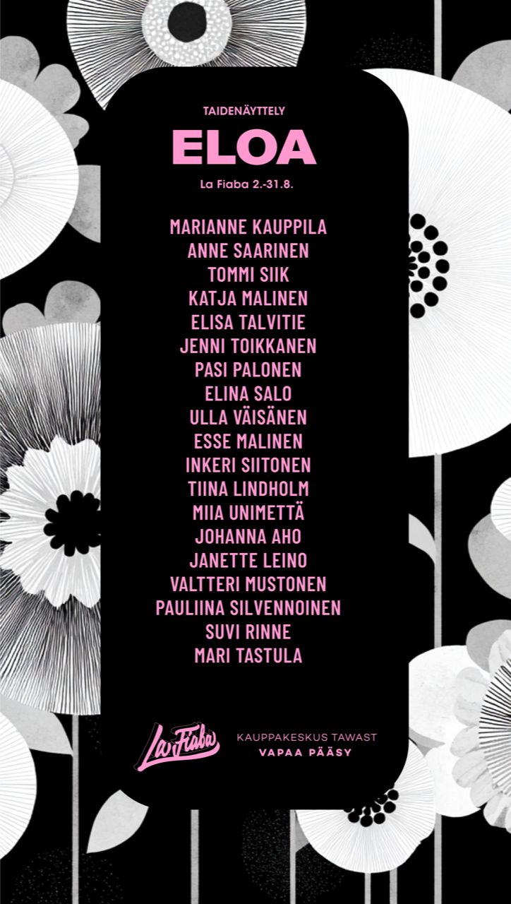 "Eloa" art show, La Fiaba gallery, Jyväskylä, Finland