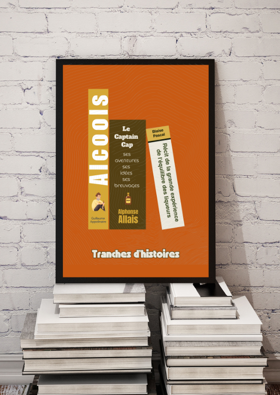 affiche Tranches d'histoires à partir de titres de livres