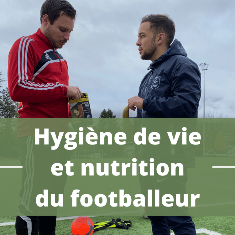couverture programme hygiène de vie et nutrition du footballeur